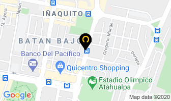 Mapa de Centro Gineco Obstetrico en Quito