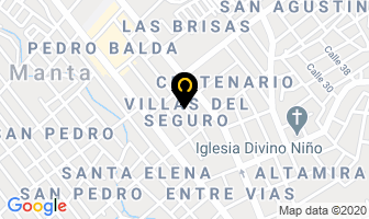 Mapa de Centro H & Spa Buena Vibra en Manta