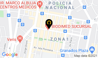 Mapa de Centro Infantil Dino en Quito