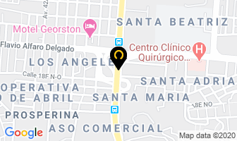 Mapa de Centro Medico Oasis en Guayaquil