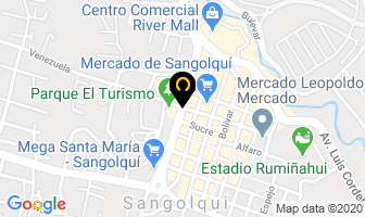 Mapa de Centro Ocupacional Bella Vision en Sangolquí