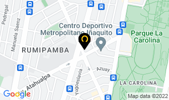 Mapa de Centro Odontologico Carrera en Quito