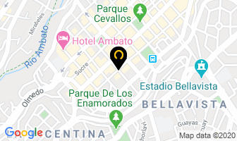 Mapa de Centro OrtopÉdico Freire en Ambato