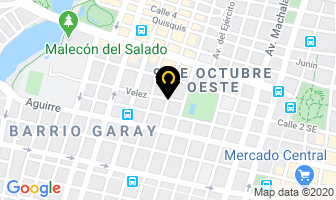 Mapa de Centro Ortopédico Freire en Guayaquil