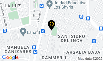 Mapa de Centro Psicológico Ankar en Quito