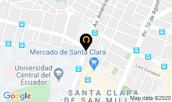 Mapa de Centro Psicopedagogico Infanto Juvenil en Quito