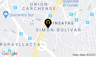 Mapa de Centro Tecnico Pionner en Quito