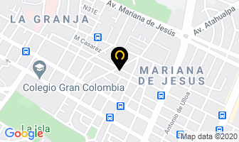Mapa de Centro Voces en Quito