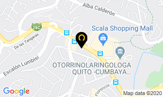 Mapa de Cerrajeria Artistica Cumbaya en Quito