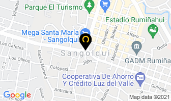 Mapa de Cerrajeros 24 Horas Urguentes A Domicillios en Sangolquí