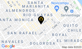 Mapa de Cervyccont & Asociados S.a. en Manta