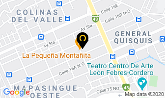 Mapa de Cevaconsult Cia Ltda. Ingenieros Consultores en Guayaquil