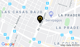 Mapa de Cevallos Barrera Edwin Dr. en Quito