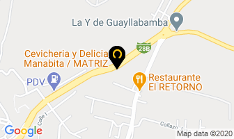 Mapa de Cevicheria Manabita en Quito