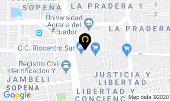 Mapa de Cevicheria Sol De Manta en Guayaquil