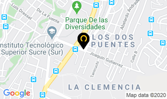 Mapa de Cevicheria Viejo Bolo en Quito