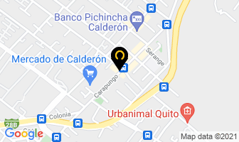 Mapa de Cg Sistemas en Quito