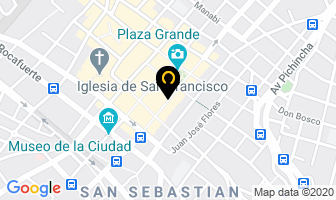 Mapa de Chalestong Megafashion en Quito