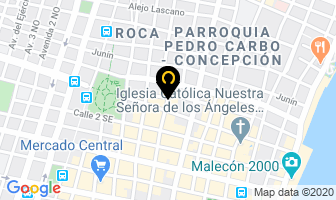 Mapa de Chancay Barrera Martha Ab. en Guayaquil