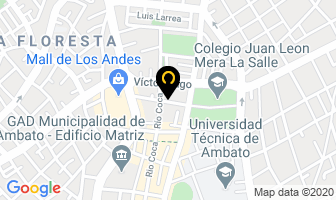 Mapa de Chilaquile Comida Mexicana en Ambato