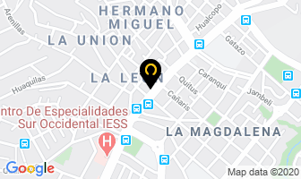 Mapa de Cidanzcur en Quito