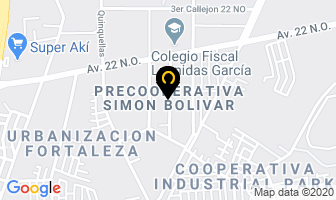 Mapa de Cidersus S.A. en Guayaquil