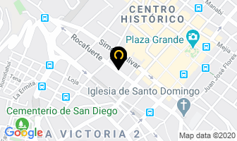 Mapa de Cima Products en Quito