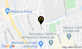 Mapa de ClÍnica Santa Cecilia en Latacunga