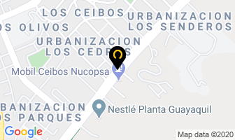 Mapa de Clases De Natacion en Guayaquil