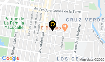 Mapa de Clavel Estetica Y Spa en Ibarra