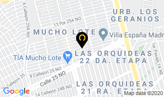 Mapa de Clean Zone en Guayaquil