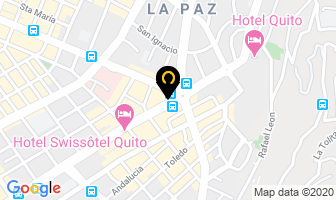 Mapa de Clínica 12 De Octubre en Quito