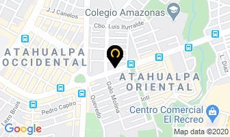 Mapa de Clinica Bucodental en Quito