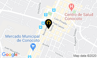 Mapa de Clinica Conocoto en Quito