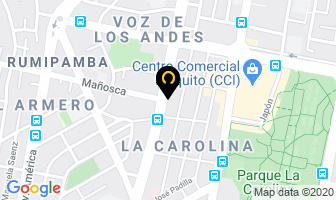 Mapa de Clinica De Osteoporosis en Quito