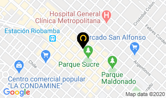 Mapa de Clìnica Del Alma en Riobamba