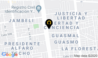 Mapa de Clinica Del Sur en Guayaquil
