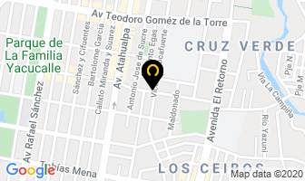 Mapa de Clinica Dental en Ibarra