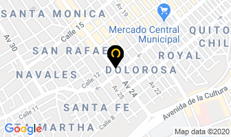 Mapa de Clinica Dental Diamond en Manta