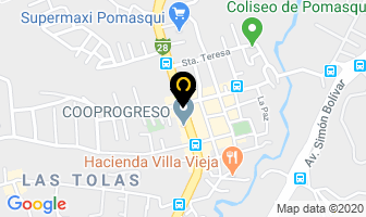 Mapa de Clínica Dental “Dra. Gladys Santander” en Quito