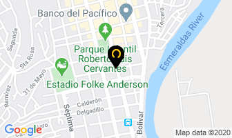 Mapa de “Clinica Dental Ortiz” en Esmeraldas