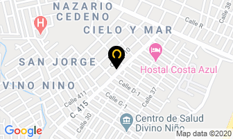 Mapa de Clinica Dental Salem en Manta