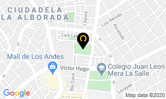 Mapa de Clinica Espejo en Ambato