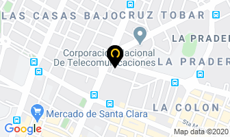 Mapa de Clinica Moderna en Quito