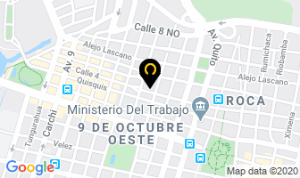 Mapa de Clinica Moderna en Guayaquil