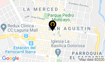 Mapa de Clinica Odontologica Integral en Ibarra