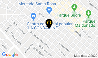 Mapa de Clinica Quirurgica San Marcos Novaclima Cìa. Ltda. en Riobamba