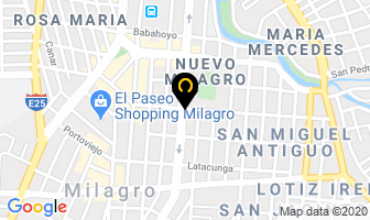 Mapa de Clinica Santa Martha en Milagro