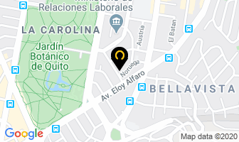 Mapa de Clínica Totaldent en Quito
