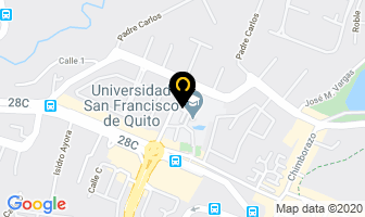 Mapa de Clinica Universitaria en Quito